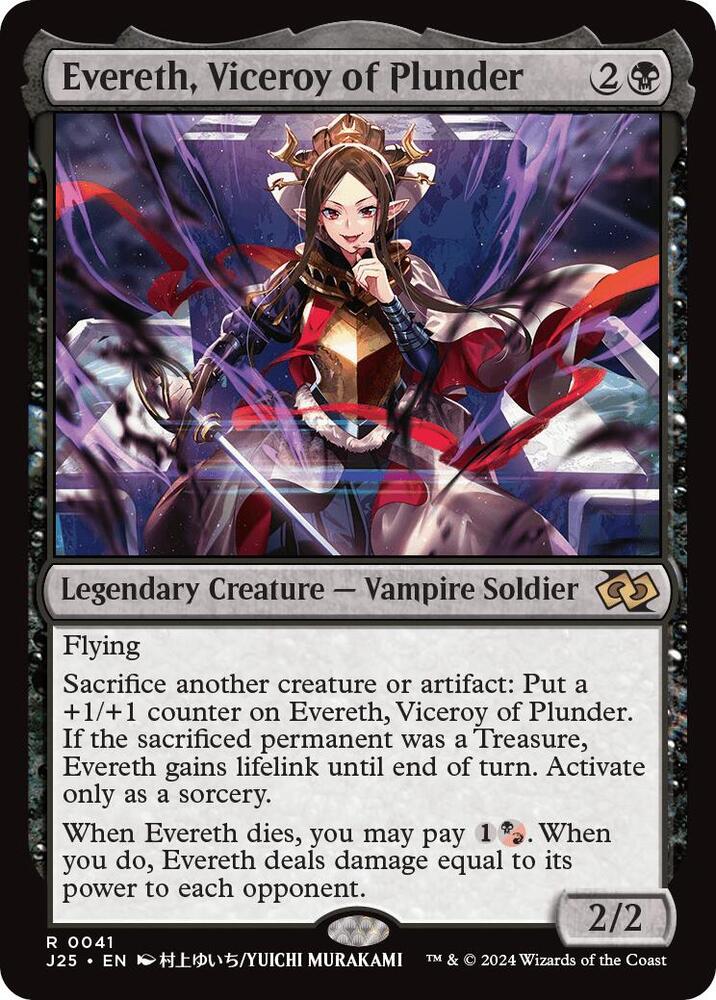 Evereth, Viceroy of Plunder (Anime) (41) [Foundations Jumpstart]