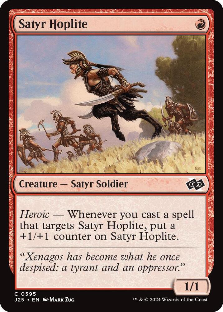Satyr Hoplite (595) [Foundations Jumpstart]