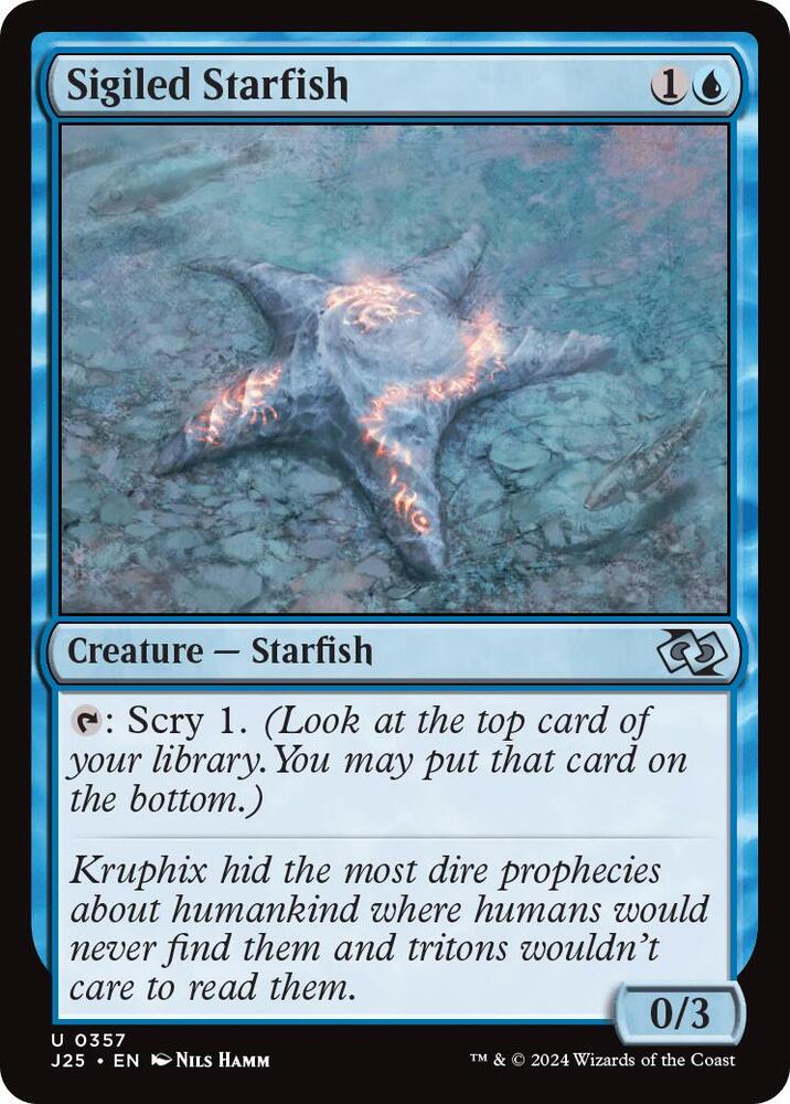 Sigiled Starfish (357) [Foundations Jumpstart]