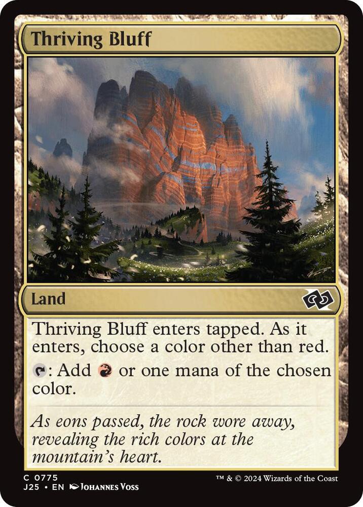 Thriving Bluff (775) [Foundations Jumpstart]