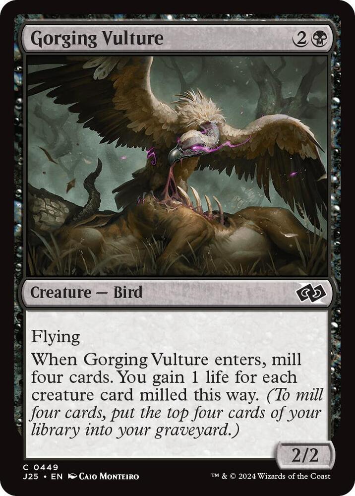 Gorging Vulture (449) [Foundations Jumpstart]