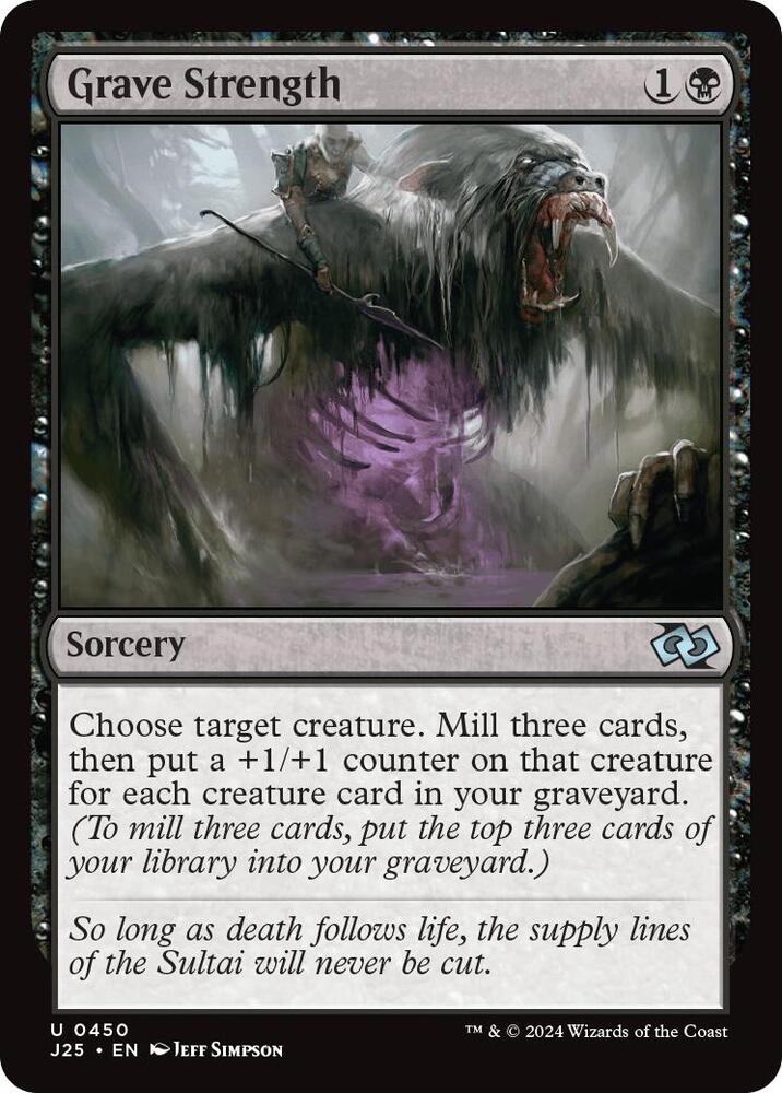 Grave Strength (450) [Foundations Jumpstart]