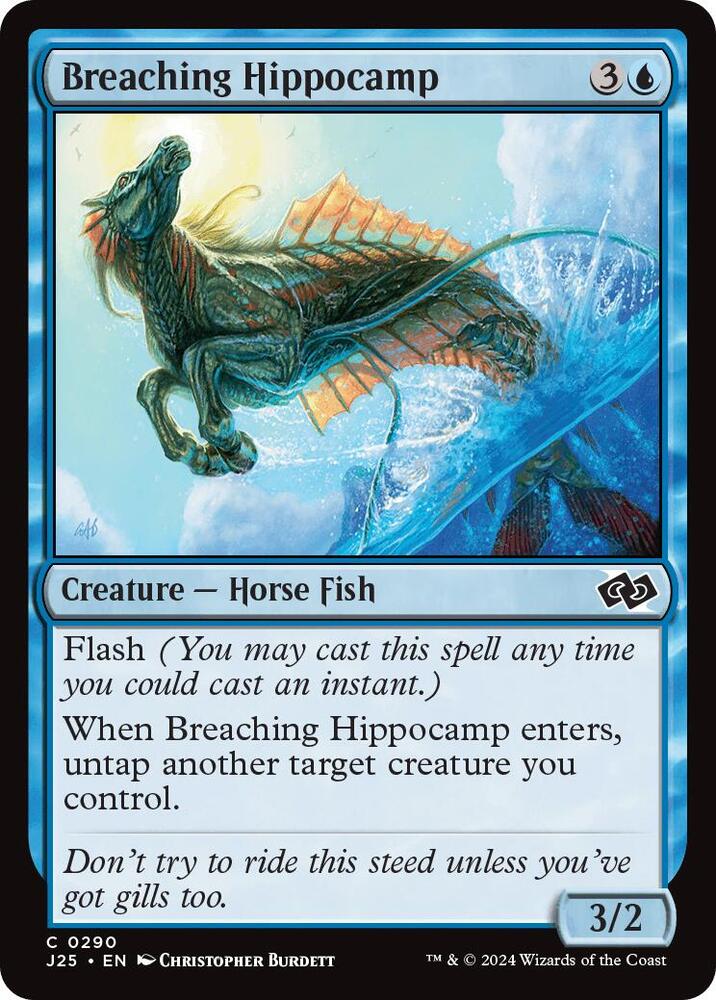 Breaching Hippocamp (290) [Foundations Jumpstart]