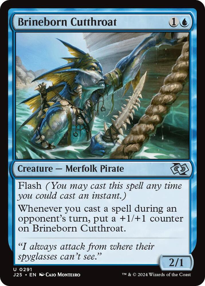 Brineborn Cutthroat (291) [Foundations Jumpstart]