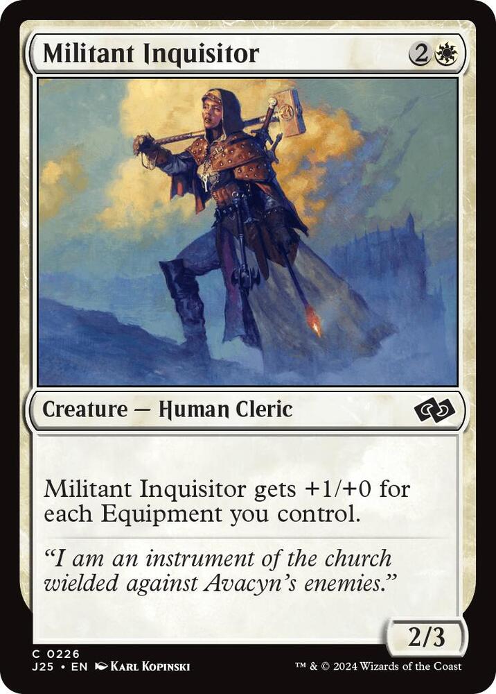 Militant Inquisitor (226) [Foundations Jumpstart]