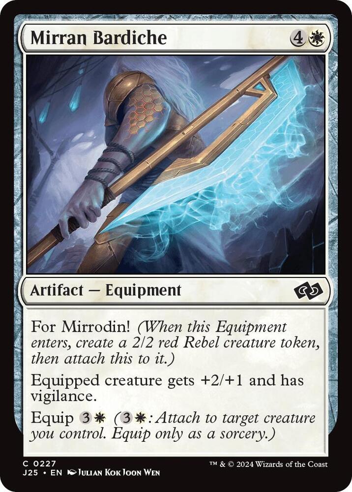 Mirran Bardiche (227) [Foundations Jumpstart]