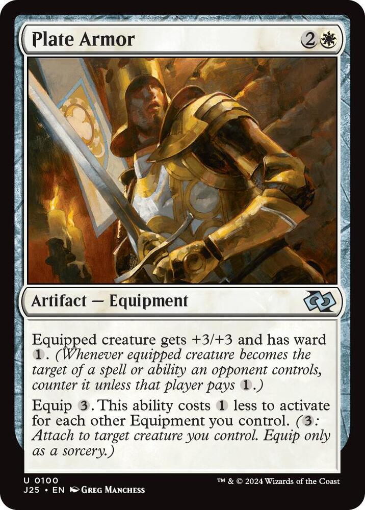 Plate Armor (100) [Foundations Jumpstart]