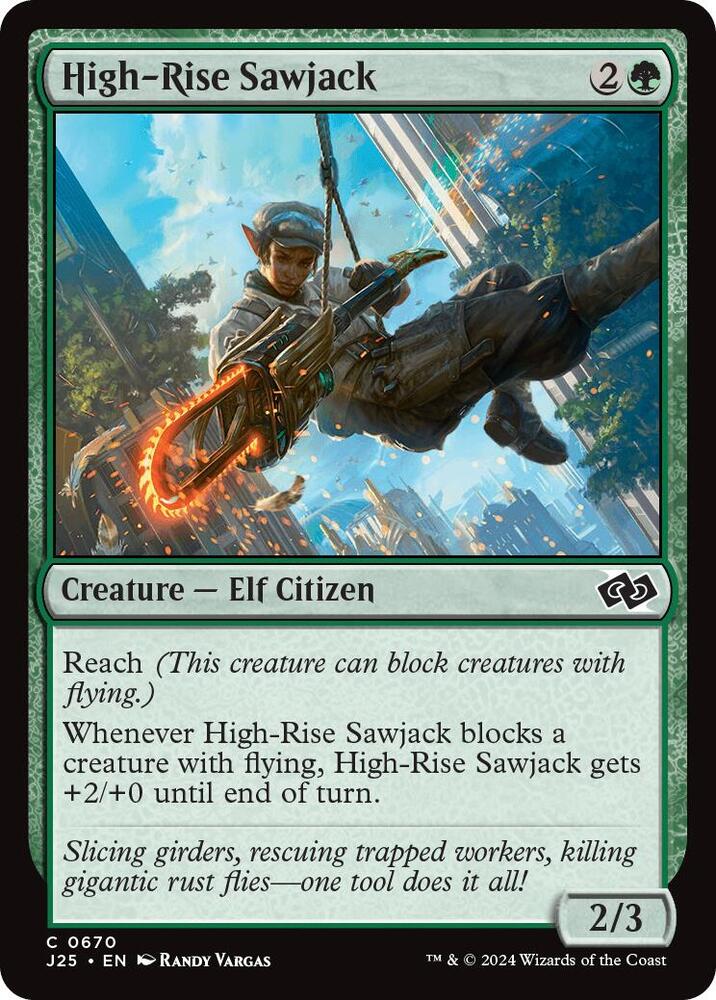 High-Rise Sawjack (670) [Foundations Jumpstart]
