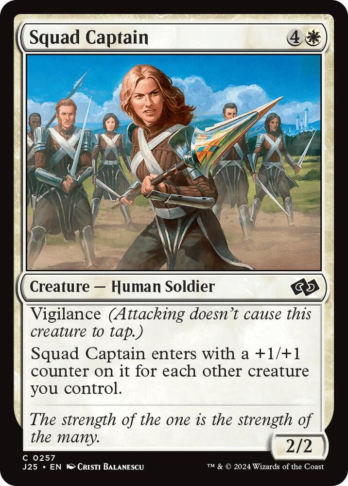 Squad Captain (257) [Foundations Jumpstart]