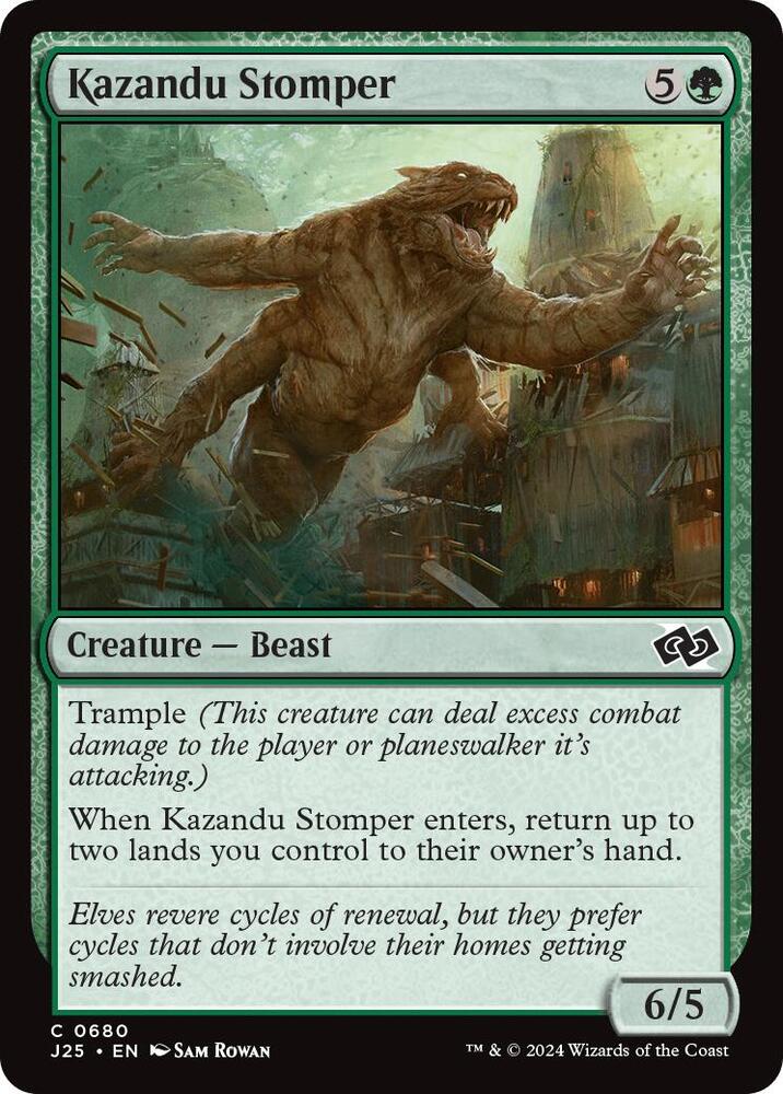 Kazandu Stomper (680) [Foundations Jumpstart]