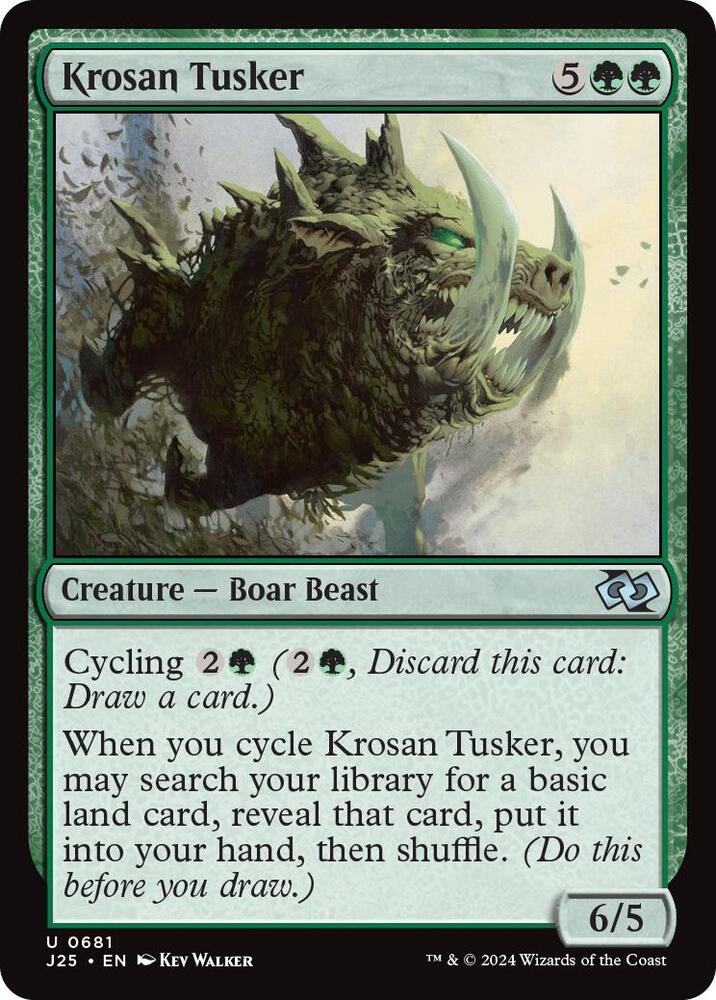 Krosan Tusker (681) [Foundations Jumpstart]
