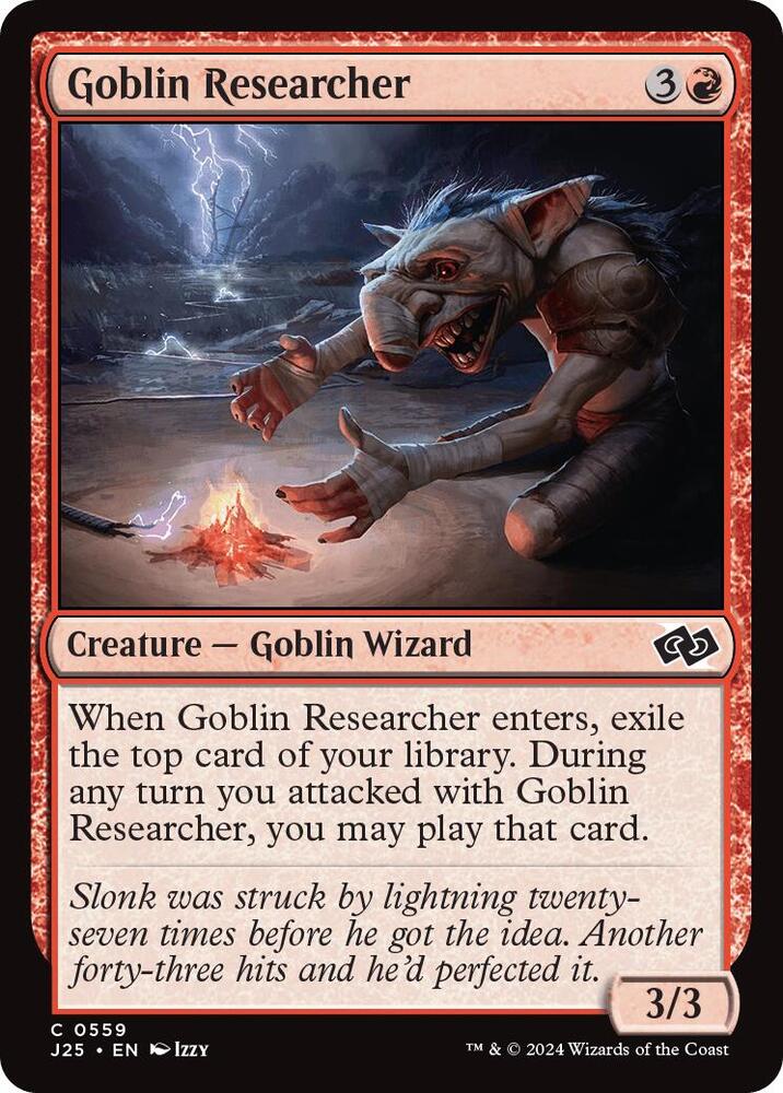 Goblin Researcher (559) [Foundations Jumpstart]