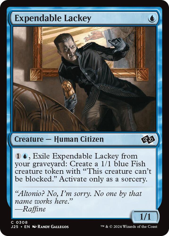 Expendable Lackey (308) [Foundations Jumpstart]