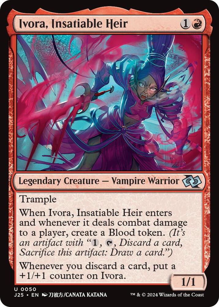 Ivora, Insatiable Heir (Anime) (50) [Foundations Jumpstart]