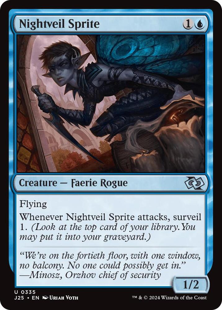 Nightveil Sprite (335) [Foundations Jumpstart]