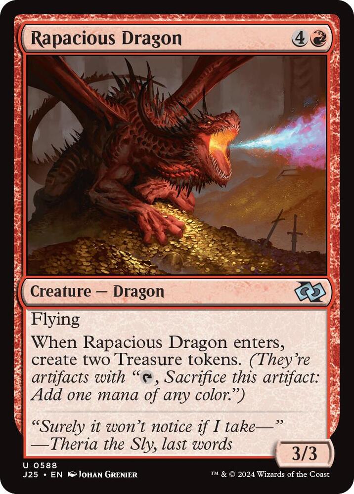 Rapacious Dragon (588) [Foundations Jumpstart]