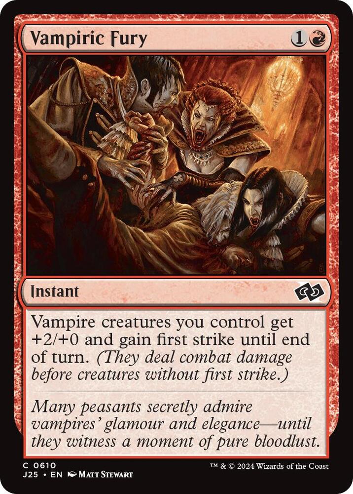 Vampiric Fury (610) [Foundations Jumpstart]