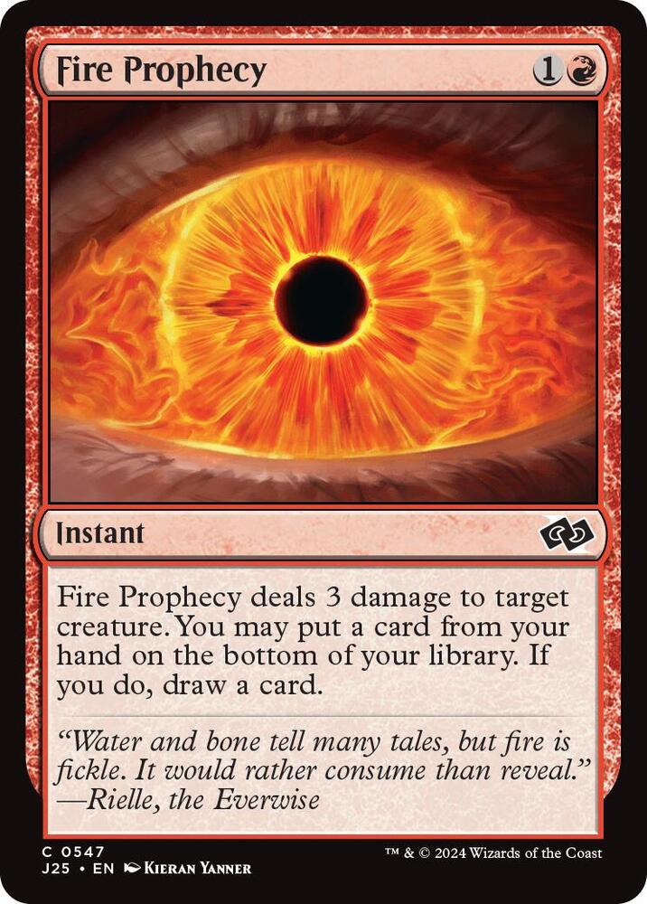 Fire Prophecy (547) [Foundations Jumpstart]