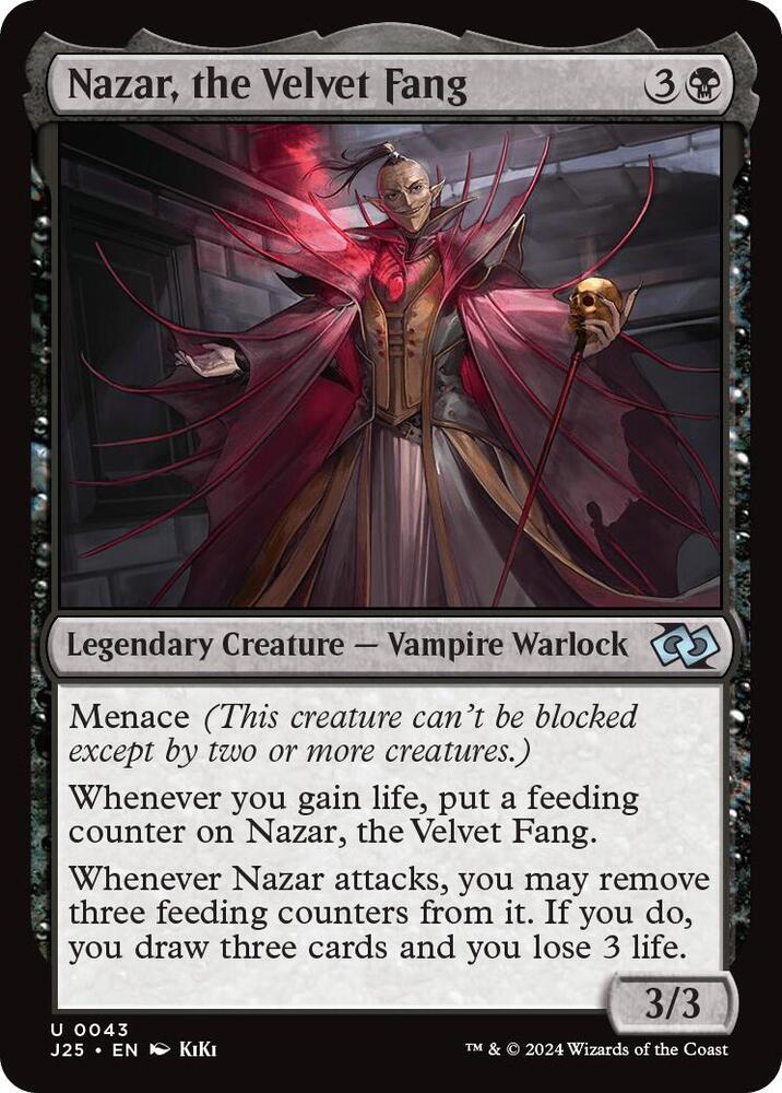 Nazar, the Velvet Fang (Anime) (43) [Foundations Jumpstart]
