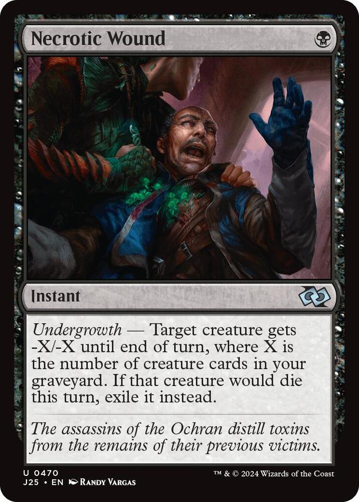 Necrotic Wound (470) [Foundations Jumpstart]