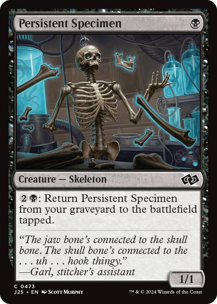 Persistent Specimen (473) [Foundations Jumpstart]