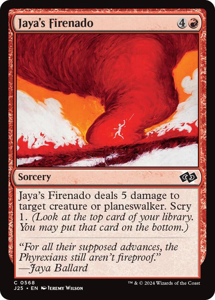 Jaya's Firenado (568) [Foundations Jumpstart]