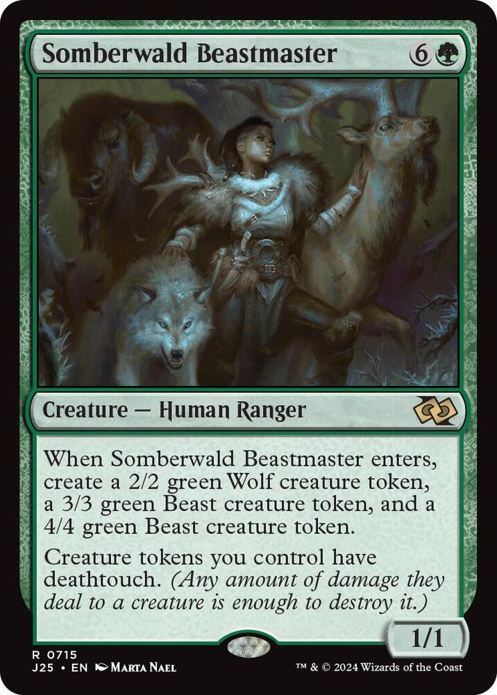Somberwald Beastmaster (715) [Foundations Jumpstart]