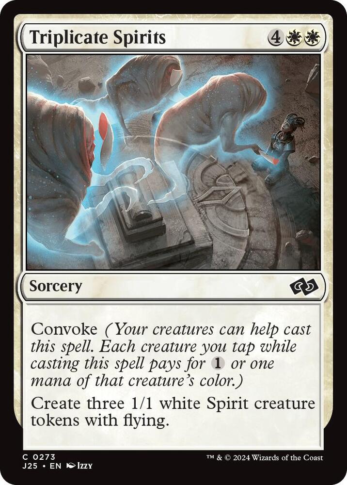 Triplicate Spirits (273) [Foundations Jumpstart]