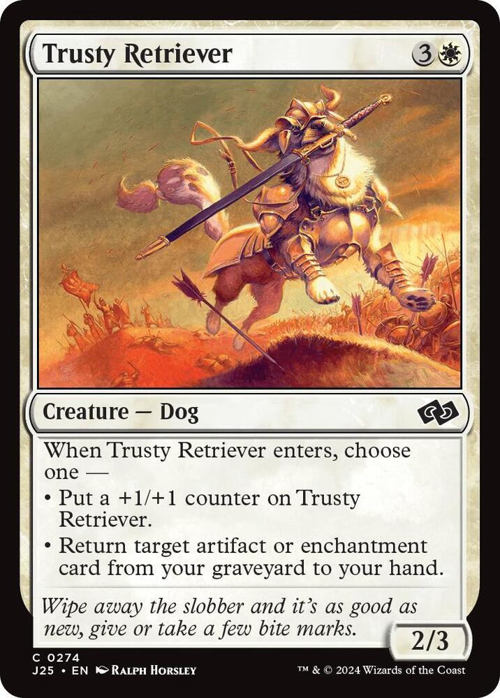 Trusty Retriever (274) [Foundations Jumpstart]