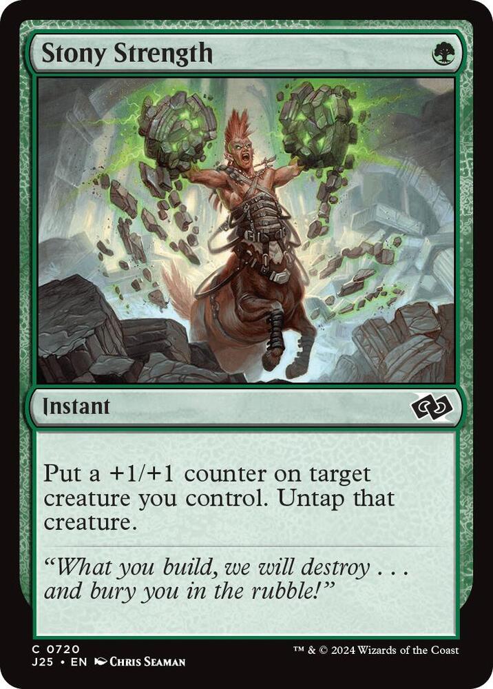 Stony Strength (720) [Foundations Jumpstart]