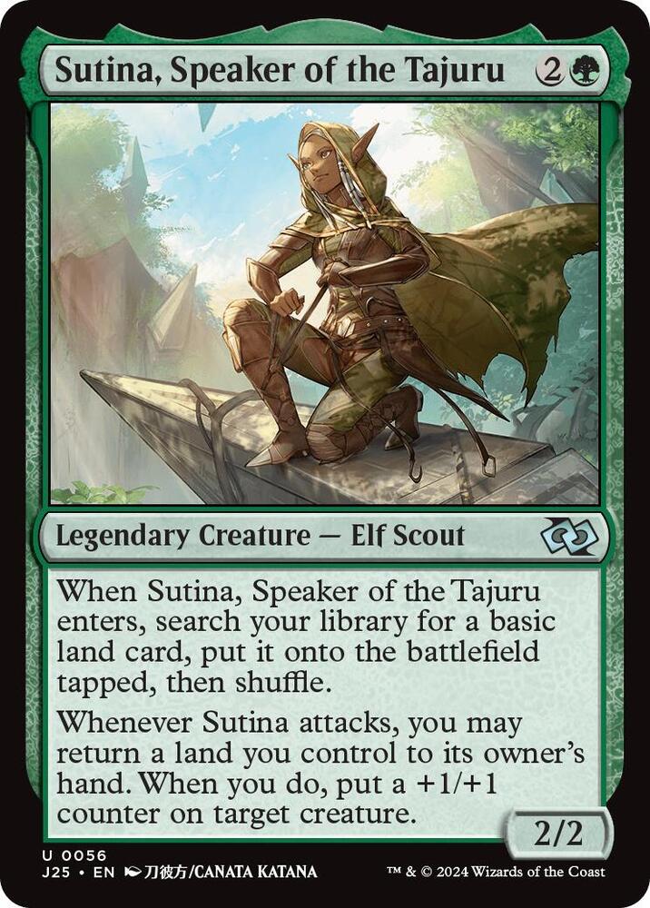 Sutina, Speaker of the Tajuru (Anime) (56) [Foundations Jumpstart]