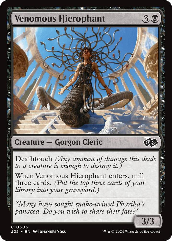 Venomous Hierophant (506) [Foundations Jumpstart]