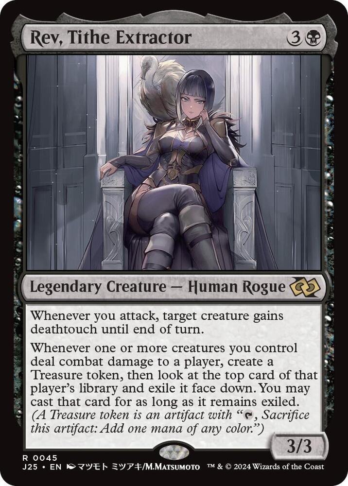 Rev, Tithe Extractor (Anime) (45) [Foundations Jumpstart]