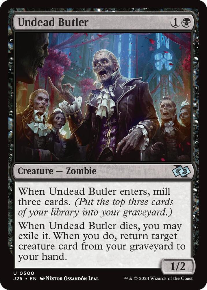 Undead Butler (500) [Foundations Jumpstart]