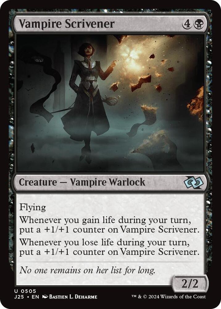 Vampire Scrivener (505) [Foundations Jumpstart]
