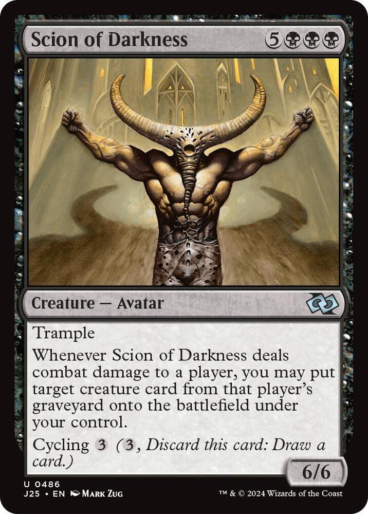 Scion of Darkness (486) [Foundations Jumpstart]