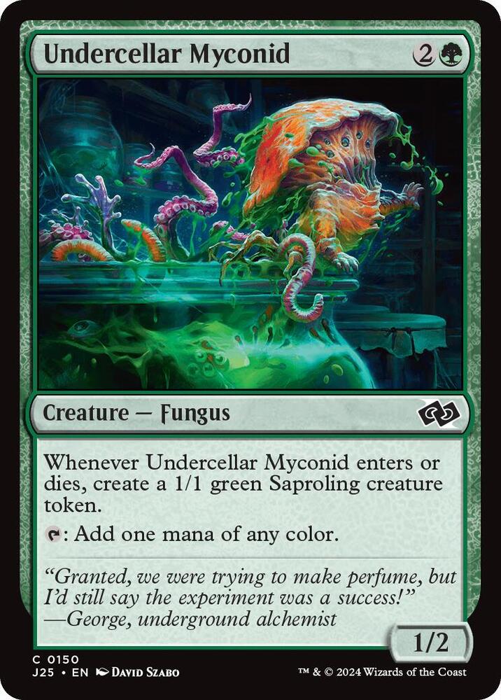 Undercellar Myconid (150) [Foundations Jumpstart]