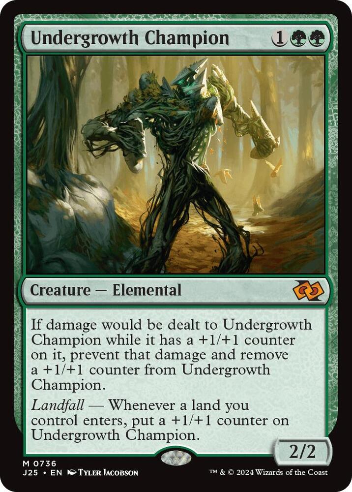 Undergrowth Champion (736) [Foundations Jumpstart]