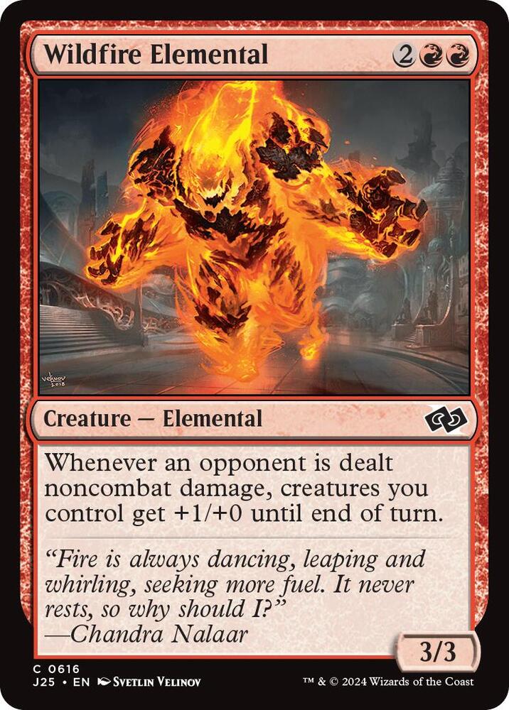 Wildfire Elemental (616) [Foundations Jumpstart]