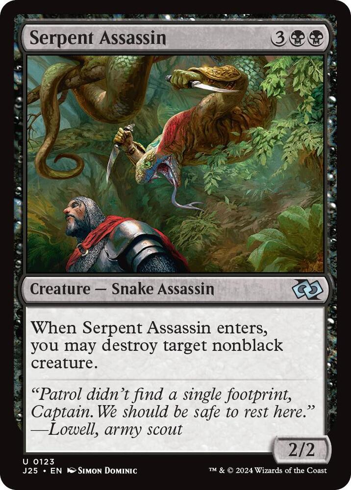 Serpent Assassin (123) [Foundations Jumpstart]