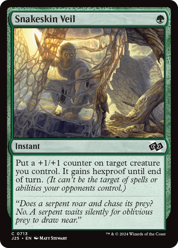 Snakeskin Veil (713) [Foundations Jumpstart]