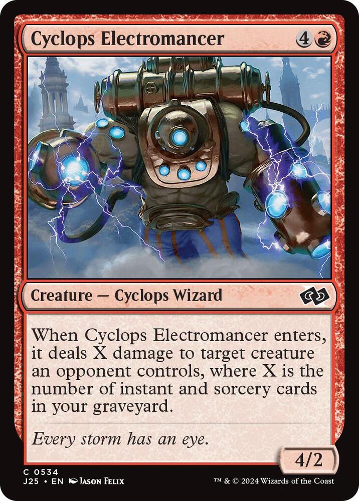 Cyclops Electromancer (534) [Foundations Jumpstart]