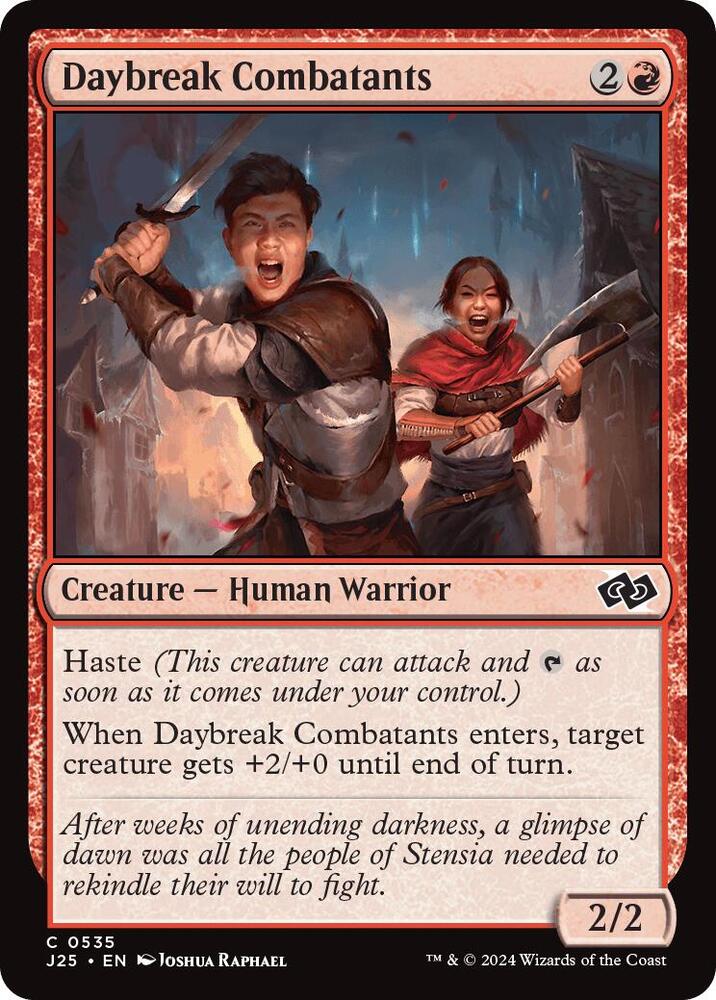 Daybreak Combatants (535) [Foundations Jumpstart]