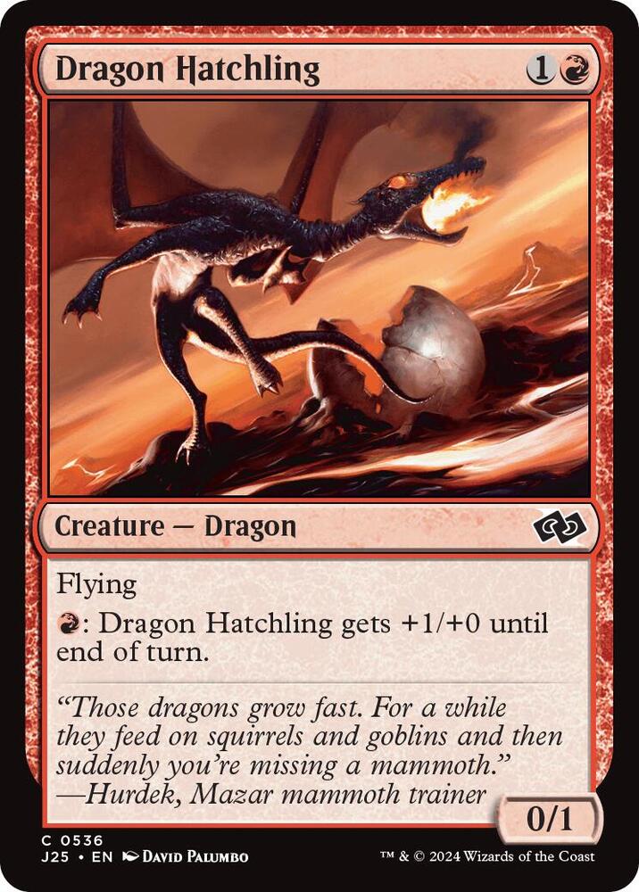 Dragon Hatchling (536) [Foundations Jumpstart]