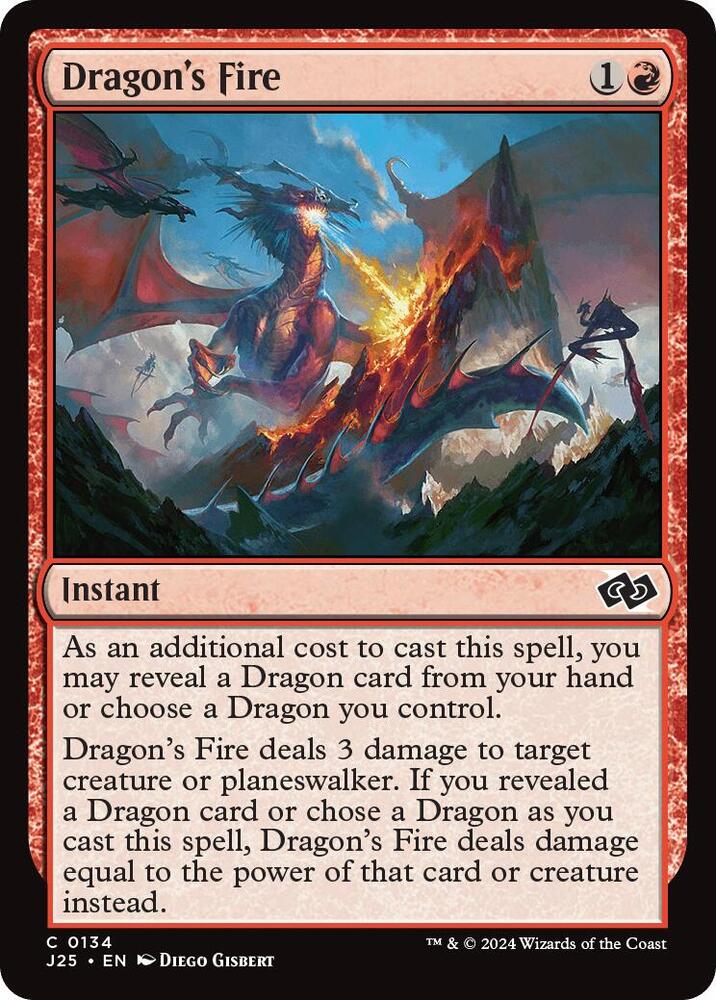 Dragon's Fire (134) [Foundations Jumpstart]