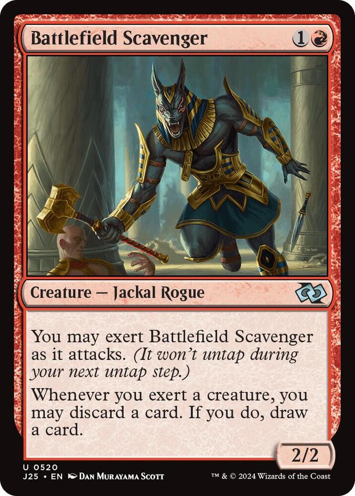Battlefield Scavenger (520) [Foundations Jumpstart]