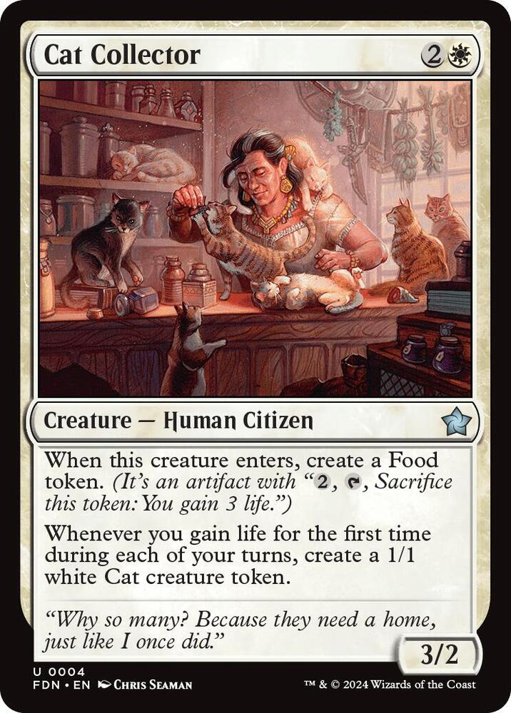 Cat Collector (4) [Foundations]