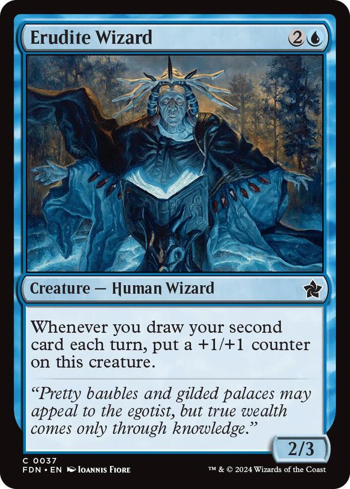 Erudite Wizard (37) [Foundations]