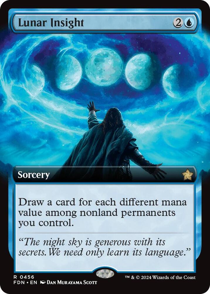 Lunar Insight (Extended Art) (456) [Foundations]