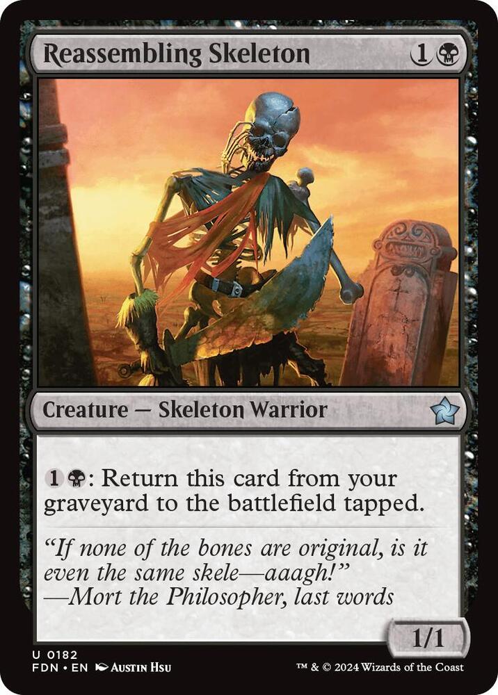 Reassembling Skeleton (182) [Foundations]
